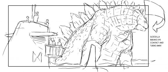 Godzilla storyboard 7